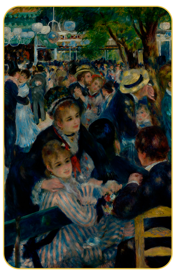 Baile no Moulin de la Galette
